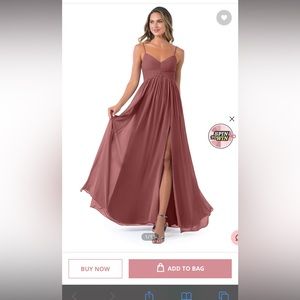 Azazie Alia in Desert Rose